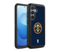 Head Case Designs Officially Licensed NBA Midnight Blue Denver Nuggets Logo Ultra-Armoured Shockproof Case [Military Grade Protection] Compatible With Samsung Galaxy S25