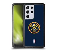 Head Case Designs Officially Licensed NBA Midnight Blue Denver Nuggets Logo Ultra-Armoured Shockproof Case [Military Grade Protection] Compatible With Samsung Galaxy S21 Ultra 5G