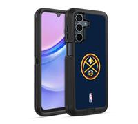 Head Case Designs Officially Licensed NBA Midnight Blue Denver Nuggets Logo Ultra-Armoured Shockproof Case [Military Grade Protection] Compatible With Samsung Galaxy A15