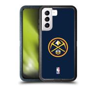Head Case Designs Officially Licensed NBA Midnight Blue Denver Nuggets Logo Ultra-Armoured Shockproof Case [Military Grade Protection] Compatible With Samsung Galaxy S21 5G