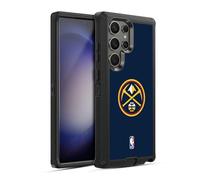Head Case Designs Officially Licensed NBA Midnight Blue Denver Nuggets Logo Ultra-Armoured Shockproof Case [Military Grade Protection] Compatible With Samsung Galaxy S23 Ultra 5G