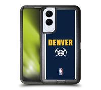 Head Case Designs Officially Licensed NBA Midnight Blue Design Denver Nuggets Logo Ultra-Armoured Shockproof Case [Military Grade Protection] Compatible With Samsung Galaxy S25 Edge