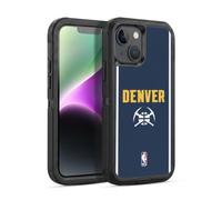Head Case Designs Officially Licensed NBA Midnight Blue Design Denver Nuggets Logo Ultra-Armoured Shockproof Case [Military Grade Protection] Compatible With Apple iPhone 14