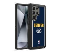 Head Case Designs Officially Licensed NBA Midnight Blue Design Denver Nuggets Logo Ultra-Armoured Shockproof Case [Military Grade Protection] Compatible With Samsung Galaxy S24 Ultra 5G