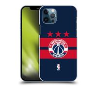 Head Case Designs Officially Licensed NBA Navy Blue Design Washington Wizards Logo Hard Back Case Compatible With Apple iPhone 12 / iPhone 12 Pro