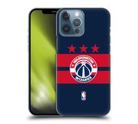 Head Case Designs Officially Licensed NBA Navy Blue Design Washington Wizards Logo Hard Back Case Compatible With Apple iPhone 13 Pro Max