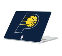 Head Case Designs Officially Licensed NBA Navy Blue Indiana Pacers Logo Clear Hard Crystal Armour Laptop Case Compatible with MacBook Air 13.6" A2681/A3113/A3240 2022/2024/2025