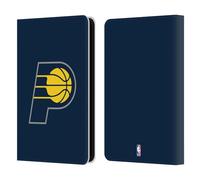 Head Case Designs Officially Licensed NBA Navy Blue Indiana Pacers Logo Leather Wallet Case Compatible With Kindle Paperwhite 5 (2021)