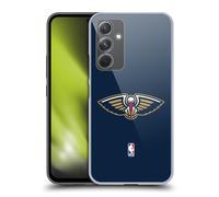 Head Case Designs Officially Licensed NBA Navy Blue New Orleans Pelicans Logo Hard Back Case Compatible With Samsung Galaxy A54 5G