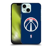 Head Case Designs Officially Licensed NBA Navy Blue Washington Wizards Logo Hard Back Case Compatible With Apple iPhone 13 Mini