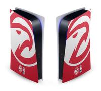 Head Case Designs Officially Licensed NBA Oversized Atlanta Hawks Logo Vinyl Faceplate Sticker Gaming Skin Decal Cover Compatible With Sony PlayStation 5 PS5 Digital Edition Console