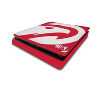 Head Case Designs Officially Licensed NBA Oversized Atlanta Hawks Logo Vinyl Sticker Gaming Skin Decal Cover Compatible With Sony PlayStation 4 PS4 Slim Console