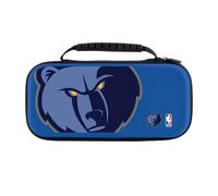 Head Case Designs Officially Licensed NBA Oversized Bear Memphis Grizzlies Logo Blue Hard Storage Travel Carry Case Compatible With Nintendo Switch 2