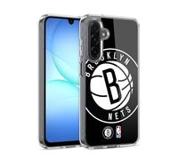 Head Case Designs Officially Licensed NBA Oversized Brooklyn Nets Logo Gel Case [Military Grade Protection] Compatible With Samsung Galaxy A17 4G / 5G