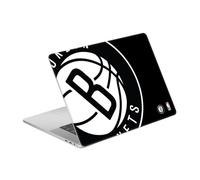 Head Case Designs Officially Licensed NBA Oversized Brooklyn Nets Logo Vinyl Sticker Skin Decal Cover Compatible With MacBook Pro 15.4" A1707/A1990