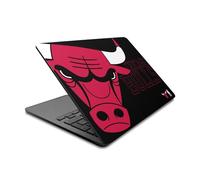 Head Case Designs Officially Licensed NBA Oversized Chicago Bulls Logo Vinyl Sticker Skin Decal Cover Compatible With MacBook Air 13.6" A2681/A3113/A3240 2022/2024/2025