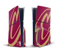 Head Case Designs Officially Licensed NBA Oversized Cleveland Cavaliers Logo Vinyl Sticker Gaming Skin Decal Cover Compatible With Sony PlayStation 5 PS5 Slim Disc Edition Console