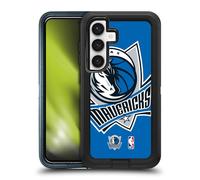 Head Case Designs Officially Licensed NBA Oversized Dallas Mavericks Logo Ultra-Armoured Shockproof Case [Military Grade Protection] Compatible With Samsung Galaxy S24 5G