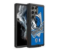 Head Case Designs Officially Licensed NBA Oversized Dallas Mavericks Logo Ultra-Armoured Shockproof Case [Military Grade Protection] Compatible With Samsung Galaxy S22 Ultra 5G
