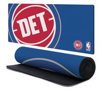 Head Case Designs Officially Licensed NBA Oversized Detroit Pistons Logo 37.4 x 15.75 x 0.16 inches (900 x 400 mm) - XL Gaming Office Desk PC Keyboard Mouse Mat Pad
