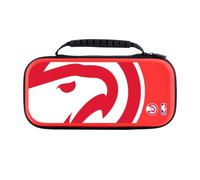 Head Case Designs Officially Licensed NBA Oversized Hawk Atlanta Hawks Logo Red Hard Storage Travel Carry Case Compatible With Nintendo Switch 2