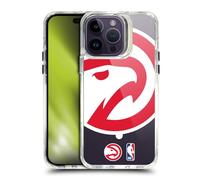 Head Case Designs Officially Licensed NBA Oversized Hawk Atlanta Hawks Logo Shockproof Bumper Case [Military Grade Protection] Compatible with iPhone 14 Pro Max and Compatible with MagSafe