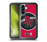 Head Case Designs Officially Licensed NBA Oversized Houston Rockets Logo Ultra-Armoured Shockproof Case [Military Grade Protection] Compatible With Samsung Galaxy A56 5G