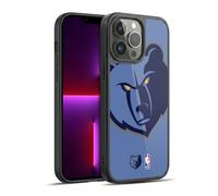 Head Case Designs Officially Licensed NBA Oversized Memphis Grizzlies Logo Gel Armour Case [Military Grade Protection] Compatible With Apple iPhone 13 Pro Max