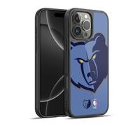 Head Case Designs Officially Licensed NBA Oversized Memphis Grizzlies Logo Gel Armour Case [Military Grade Protection] Compatible With Apple iPhone 16 Pro Max