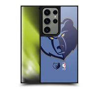 Head Case Designs Officially Licensed NBA Oversized Memphis Grizzlies Logo Gel Armour Case [Military Grade Protection] Compatible With Samsung Galaxy S24 Ultra 5G
