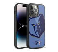 Head Case Designs Officially Licensed NBA Oversized Memphis Grizzlies Logo Gel Armour Case [Military Grade Protection] Compatible With Apple iPhone 14 Pro Max