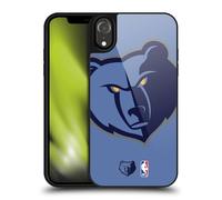 Head Case Designs Officially Licensed NBA Oversized Memphis Grizzlies Logo Gel Armour Case [Military Grade Protection] Compatible With Apple iPhone XR