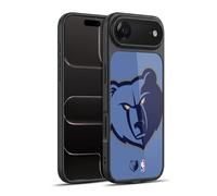 Head Case Designs Officially Licensed NBA Oversized Memphis Grizzlies Logo Gel Armour Case [Military Grade Protection] Compatible With Apple iPhone 17 Air