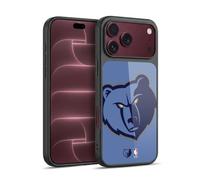 Head Case Designs Officially Licensed NBA Oversized Memphis Grizzlies Logo Gel Armour Case [Military Grade Protection] Compatible With Apple iPhone 18 Pro Max