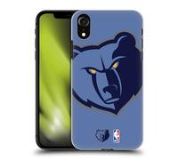 Head Case Designs Officially Licensed NBA Oversized Memphis Grizzlies Logo Hard Back Case Compatible With Apple iPhone XR