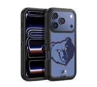 Head Case Designs Officially Licensed NBA Oversized Memphis Grizzlies Logo Ultra-Armoured Shockproof Case [Military Grade Protection] Compatible With Apple iPhone 17 Pro Max