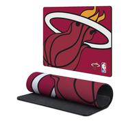 Head Case Designs Officially Licensed NBA Oversized Miami Heat Logo 9.84 x 11.81 x 0.12 inches (250 x 300 mm) - S Gaming Office Desk PC Keyboard Mouse Mat Pad