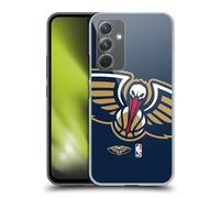 Head Case Designs Officially Licensed NBA Oversized New Orleans Pelicans Logo Hard Back Case Compatible With Samsung Galaxy A54 5G