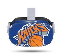 Head Case Designs Officially Licensed NBA Oversized New York Knicks Logo Vinyl Sticker Skin Decal Cover Compatible With Meta Quest 2