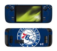 Head Case Designs Officially Licensed NBA Oversized Philadelphia 76ers Logo Vinyl Sticker Skin Decal Cover Compatible With Valve Steam Deck