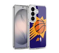 Head Case Designs Officially Licensed NBA Oversized Phoenix Suns Logo Gel Case [Military Grade Protection] Compatible with Samsung Galaxy S26 and Compatible with MagSafe