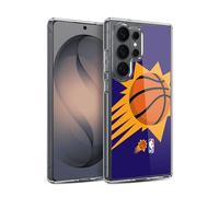 Head Case Designs Officially Licensed NBA Oversized Phoenix Suns Logo Gel Case [Military Grade Protection] Compatible with Samsung Galaxy S26 Ultra and Compatible with MagSafe