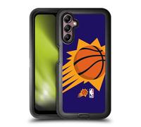 Head Case Designs Officially Licensed NBA Oversized Phoenix Suns Logo Ultra-Armoured Shockproof Case [Military Grade Protection] Compatible With Samsung Galaxy A14 5G