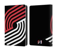 Head Case Designs Officially Licensed NBA Oversized Portland Trail Blazers Logo Leather Wallet Case Compatible With Amazon Kindle 11th Gen 6in 2022