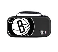 Head Case Designs Officially Licensed NBA Oversized Text Brooklyn Nets Logo Hard Storage Travel Carry Case Compatible With Nintendo Switch 2