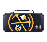Head Case Designs Officially Licensed NBA Oversized Text Denver Nuggets Logo Hard Storage Travel Carry Case Compatible With Legion Go