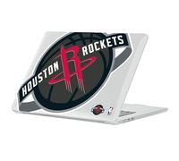 Head Case Designs Officially Licensed NBA Oversized Text Houston Rockets Logo Clear Glitter Hard Crystal Armour Laptop Case compatible with MacBook Air 13.6" A2681/A3113/A3240 2022/2024/2025