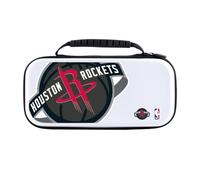 Head Case Designs Officially Licensed NBA Oversized Text Houston Rockets Logo White Hard Storage Travel Carry Case Compatible With Nintendo Switch 2
