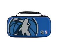 Head Case Designs Officially Licensed NBA Oversized Text Minnesota Timberwolves Logo Blue Hard Storage Travel Carry Case Compatible With Nintendo Switch 2
