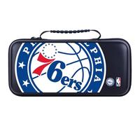 Head Case Designs Officially Licensed NBA Oversized Text Philadelphia 76ers Logo Hard Storage Travel Carry Case Compatible With Legion Go